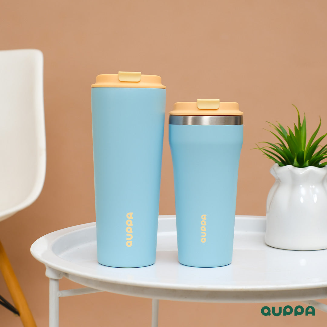 Tumbler Quppa In N Out 480ML HoneyGreen