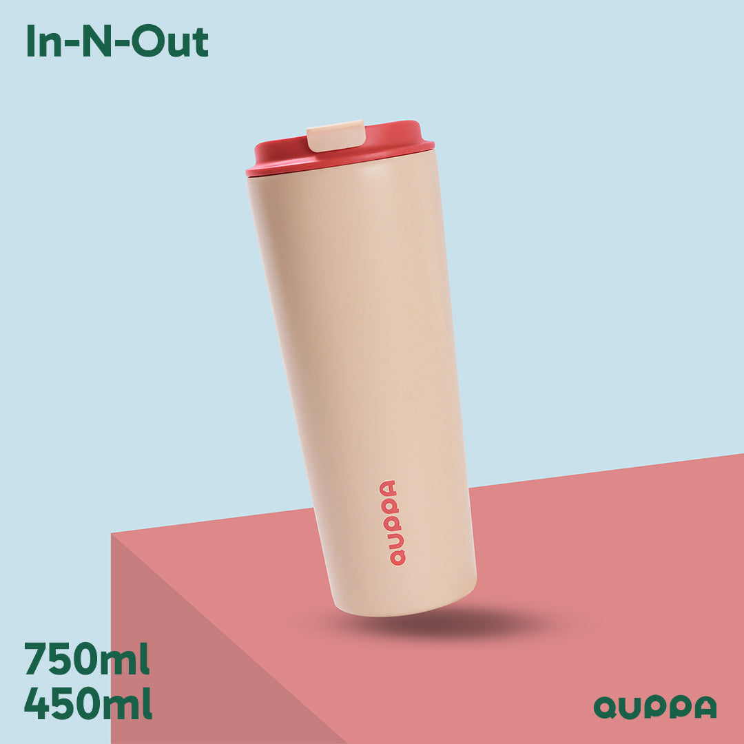 Tumbler Quppa In N Out 480ML HoneyGreen