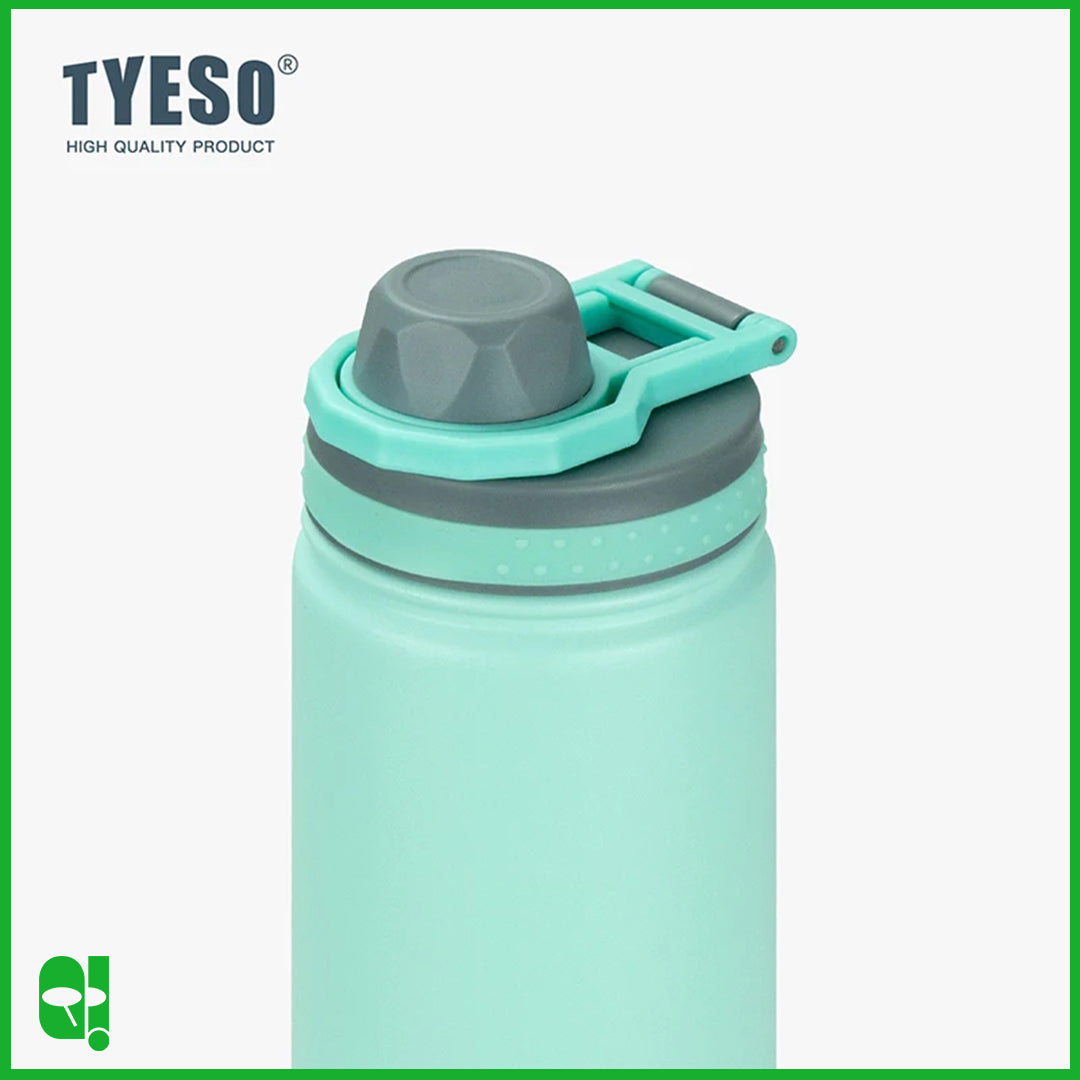 TYESO Botol Minum Olahraga Stainless dengan Tutup Erat Tahan Panas 750mL Thermos Cup Vacuum Insulated