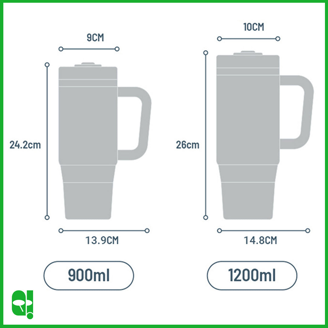 Tyeso thermos tumbler cup 900ML & 1200ML