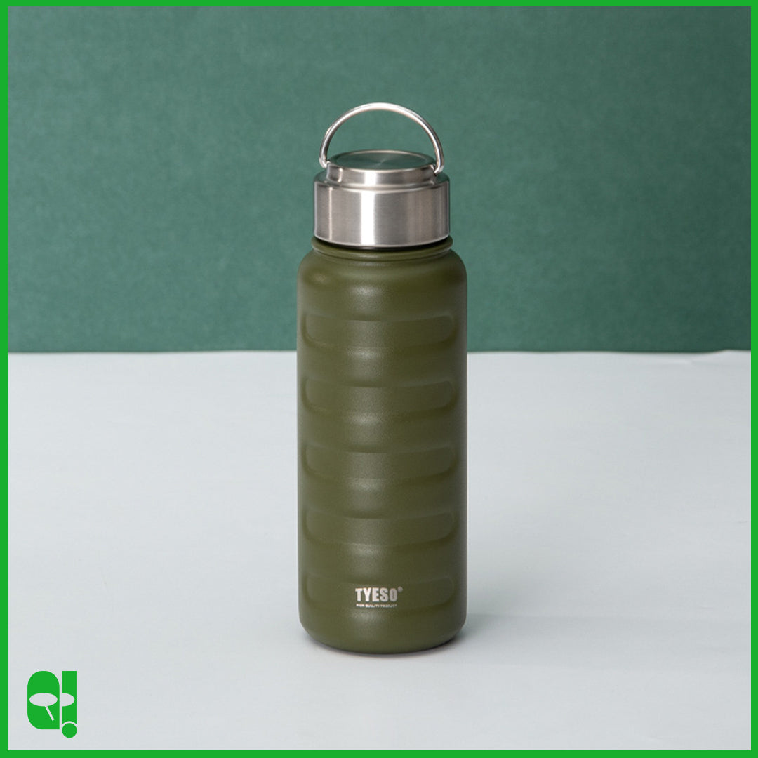 TYESO Caterpillar Botol Minum Air Travel Portable Thermos Stainless Steel Termos