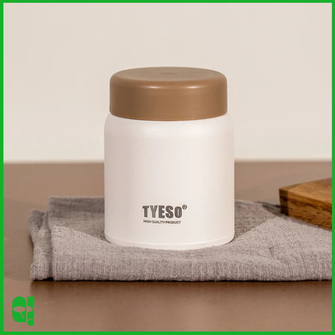 TYESO Tumbler Food Jar Portable 280ml Tahan Panas 12 jam Tahan Dingin 24 jam Original