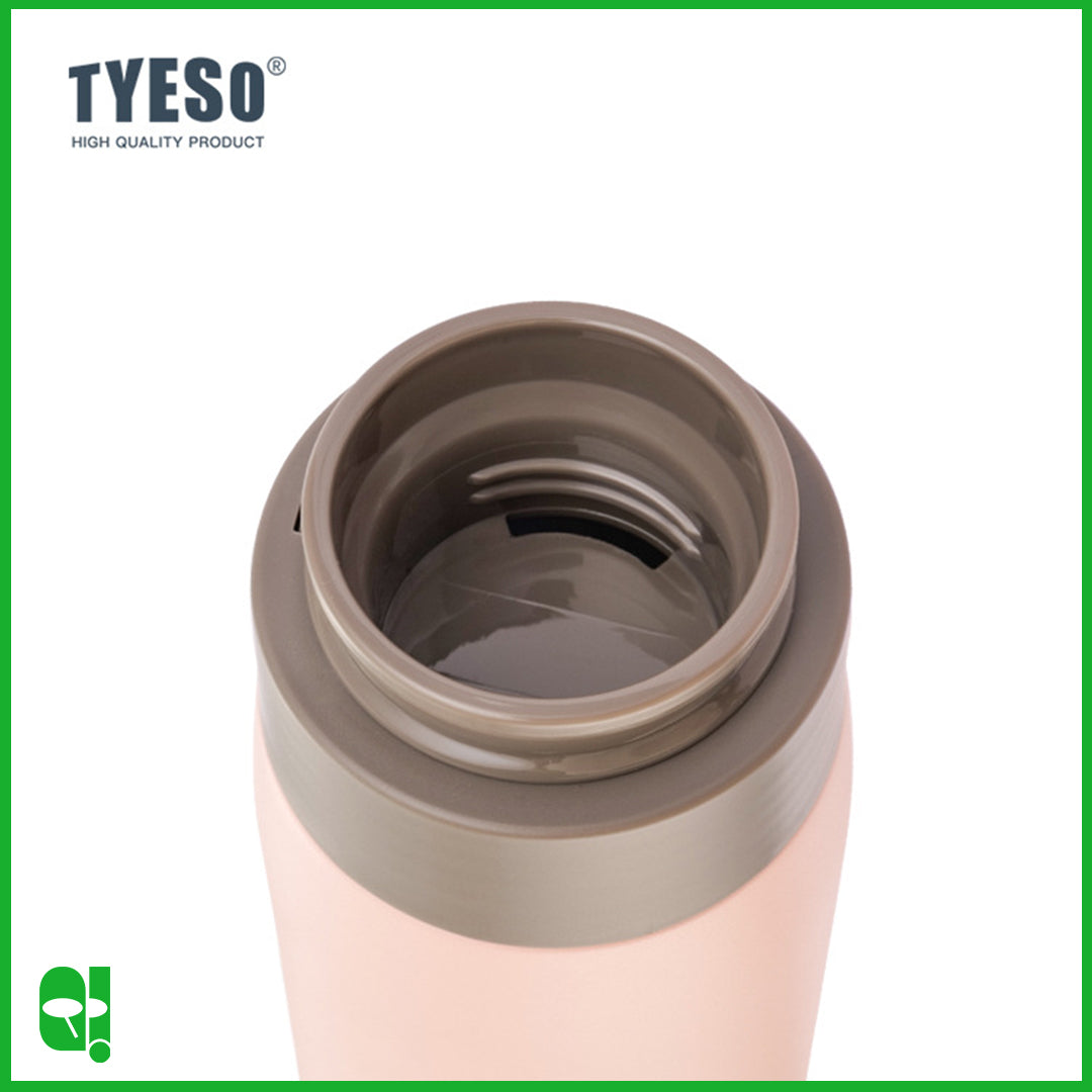 TYESO Botol Air Minum Aesthetic Termos Portable Travel Size Insulated Thermos Water Bottle