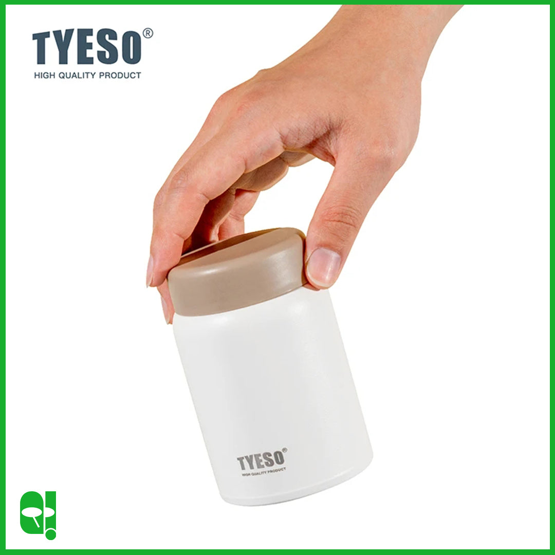 TYESO Tumbler Food Jar Portable 280ml Tahan Panas 12 jam Tahan Dingin 24 jam Original