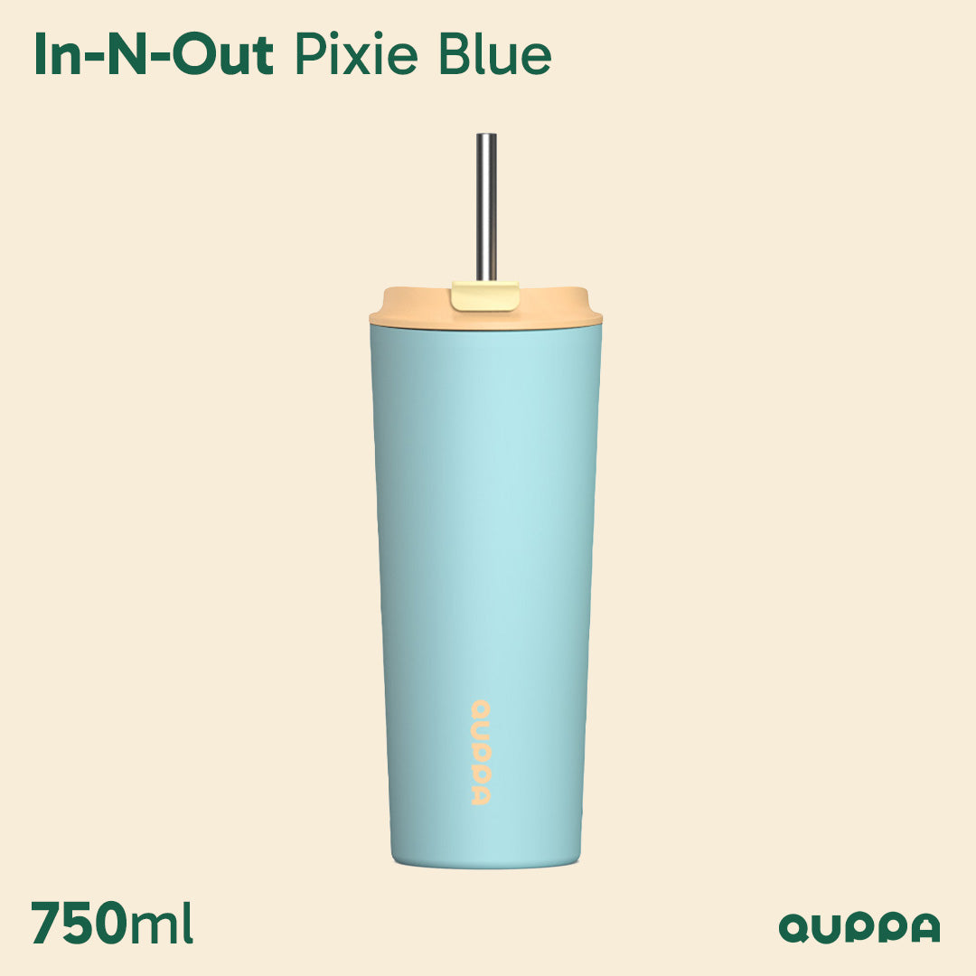 Tumbler Quppa In N Out 750ML PixieBlue