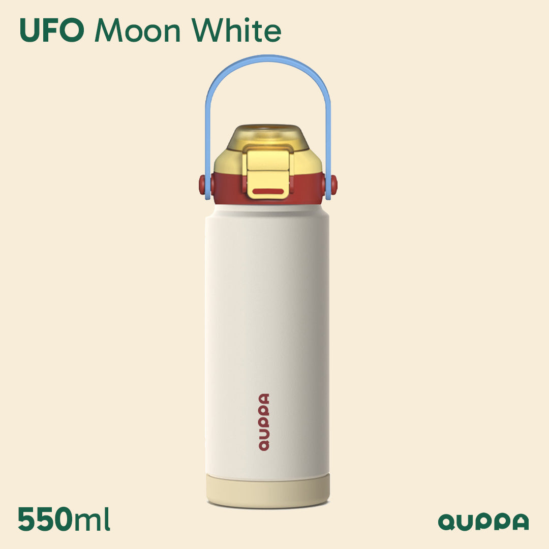 Tumbler Quppa UFO 550ML MoonWhite