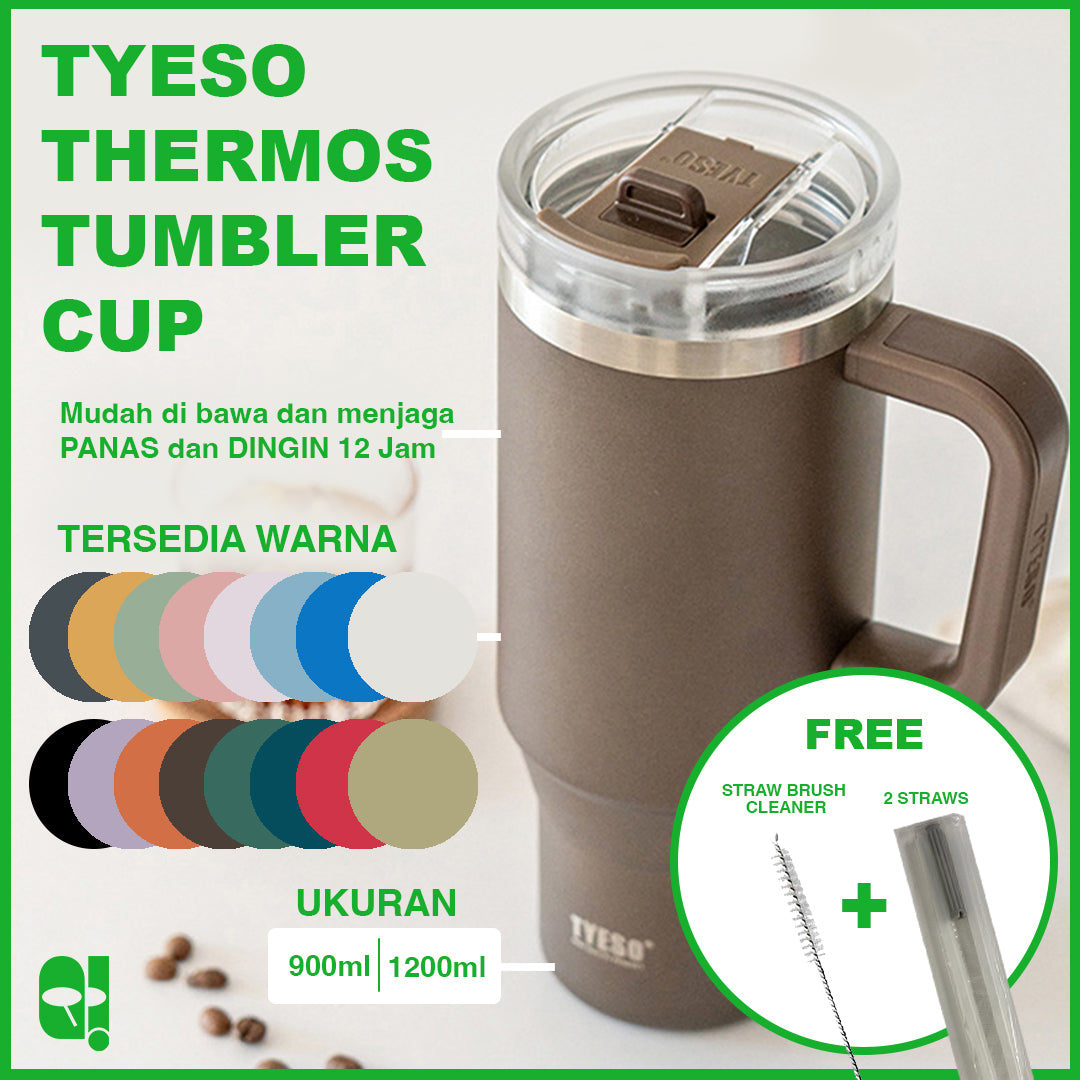 Tyeso thermos tumbler cup 900ML & 1200ML